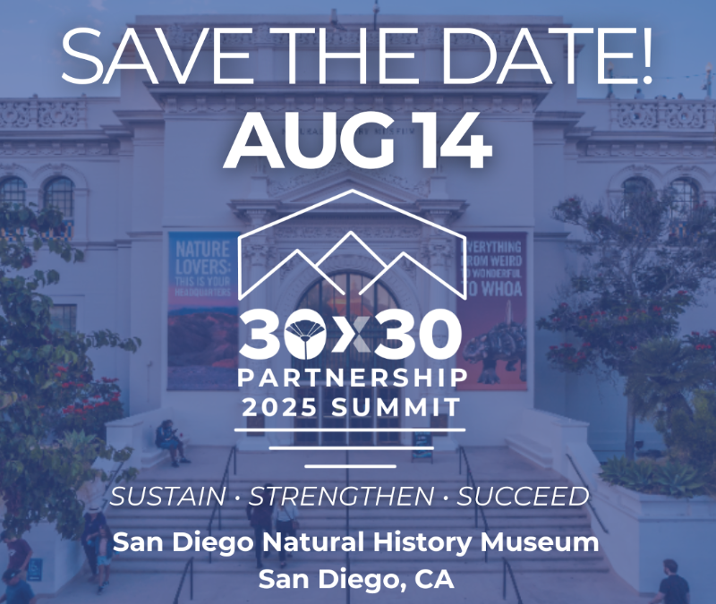 California Natural Resources 30×30 Partnership Summit